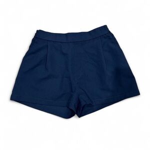 Navy blue Pull&Bear shorts with red stripes down the side size medium